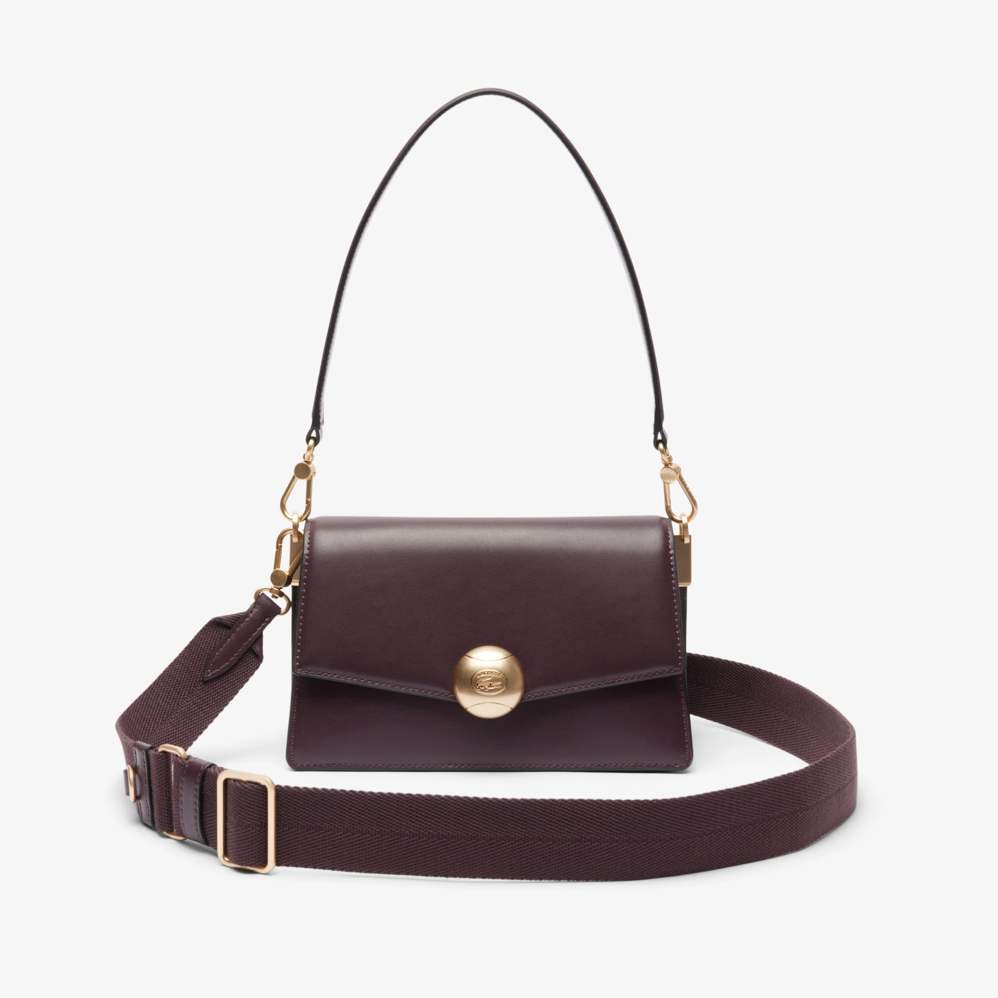 Lacoste Women's Medium Tennis Bliss Shoulder Bag - One Size In Red