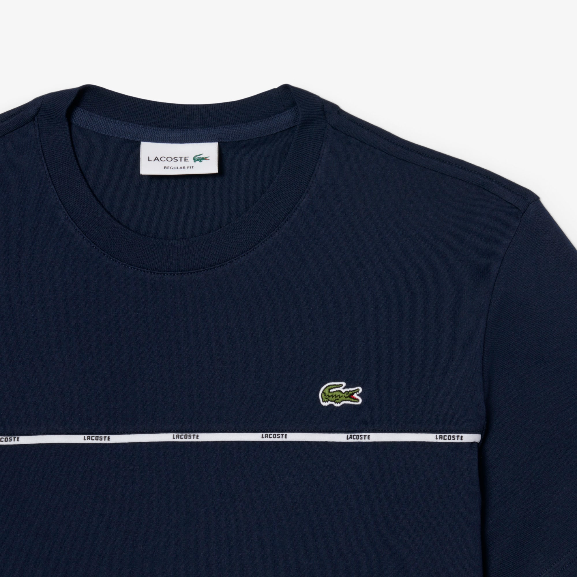 Men's Logo Trim Cotton Jersey T-Shirt - T-shirts - New In