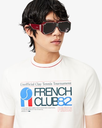 Runway Tennis Print T-shirt