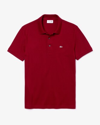 Men's Slim Fit Stretch Mini Piqué Polo