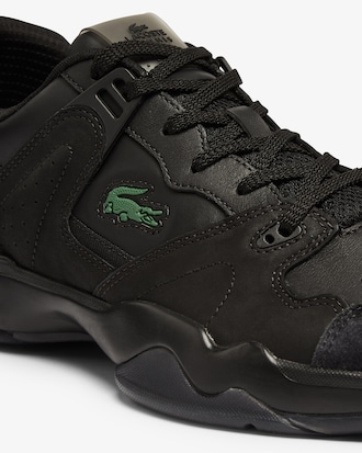 Baskets T-Point en cuir et suède pour hommes