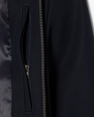 Wool blend Twill Jacket