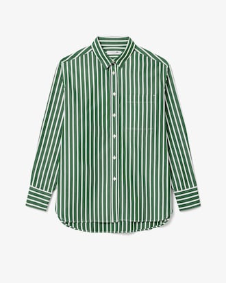 Camisa Para mujer oversize de popelina de algodón