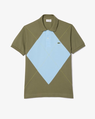 Men's Classic Fit L.12.12 Argyle Polo