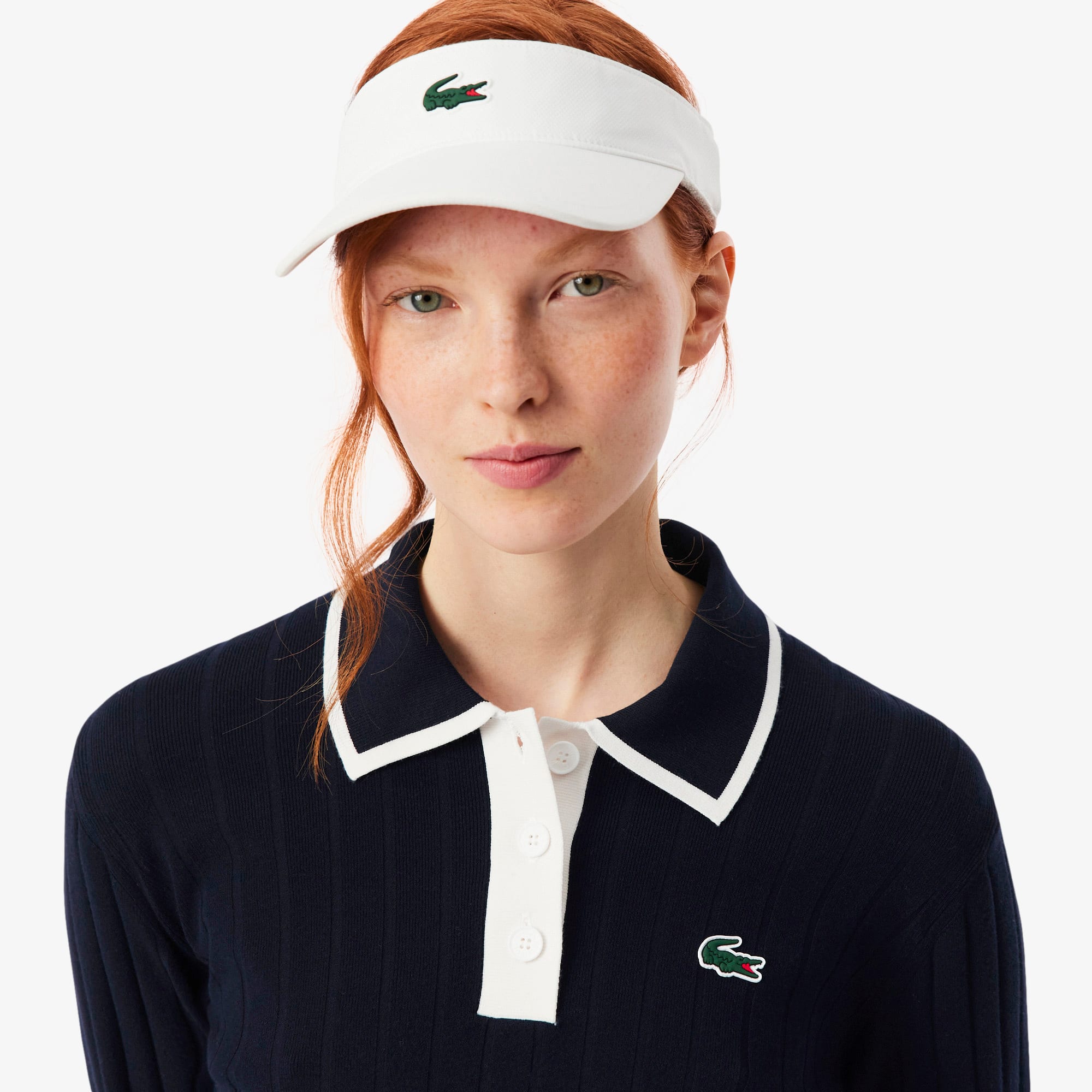 Women's Polo Collar Stretch Golf Sweater - Sweaters & Sweatshirts