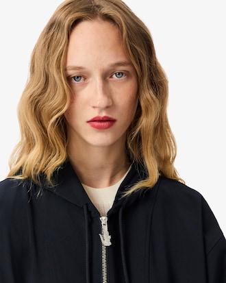 Women's Oversized Wool Blend Pullover Jacket