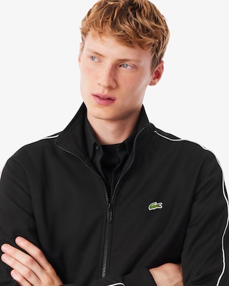 Men's Paris Piqu&eacute; Zip-Up Track Jacket