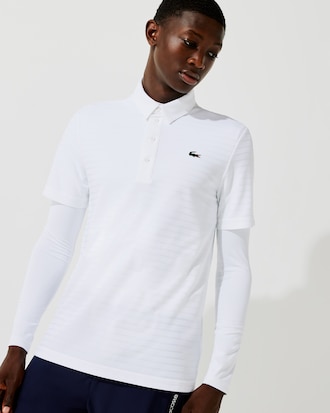 Men's SPORT Textured Breathable Golf Polo