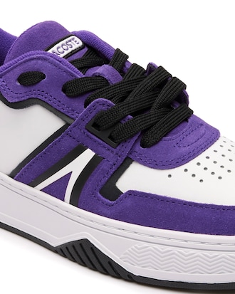 Women&rsquo;s L001 Coated Leather Sneakers