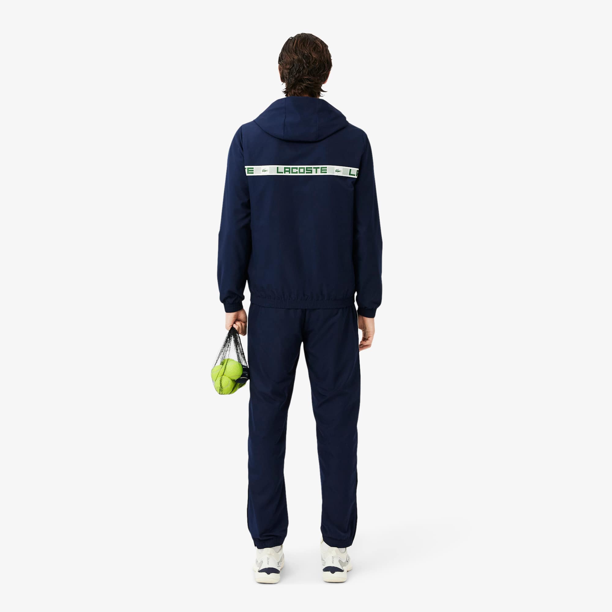 Men's Logo Stripe Tennis Tracksuit - Men's Tracksuits - New In