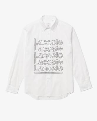 Unisex LIVE Relaxed Fit Print Poplin Shirt