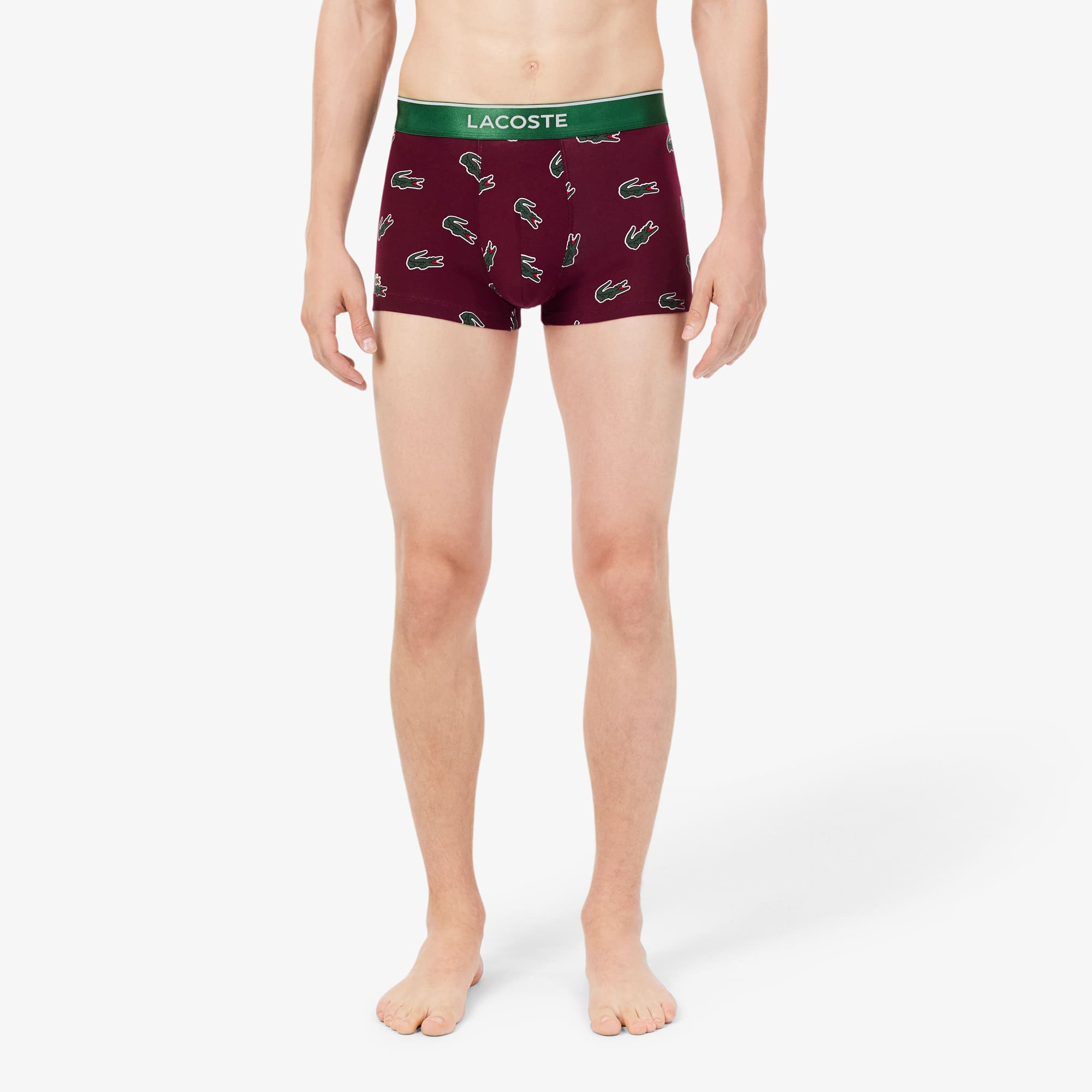 3-Pack Crocodile Print Trunks