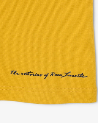 Classic Fit Printed Petit Piqu&eacute; Polo Shirt