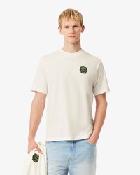Playera De Algod&oacute;n Con Insignia