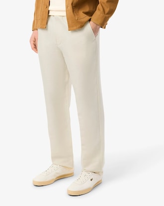 Men's Regular Fit Linen Twill Pants