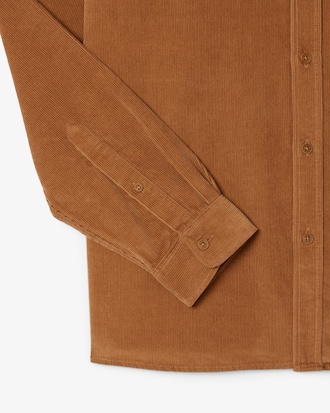 Men's Regular Fit Velour Shirt