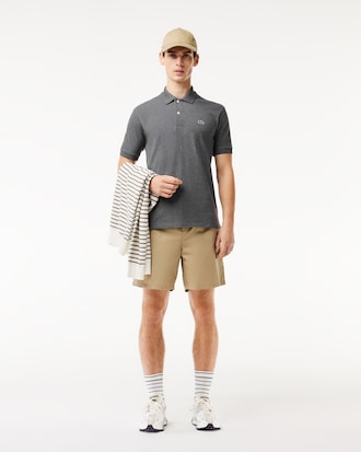 Men's Classic Fit L.12.12 Heathered Polo