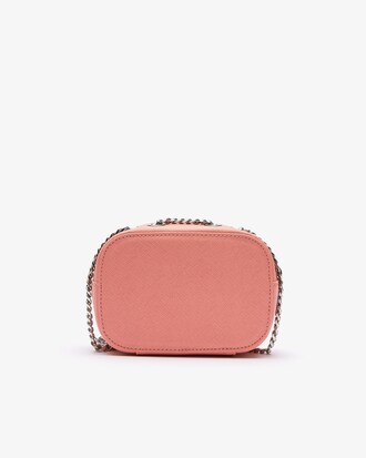 LCST Small Textured Canvas Shoulder Bag