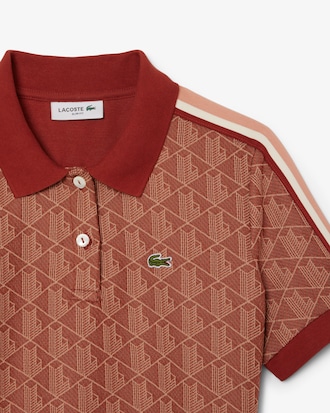 Women's Slim Fit Monogram Polo Dress