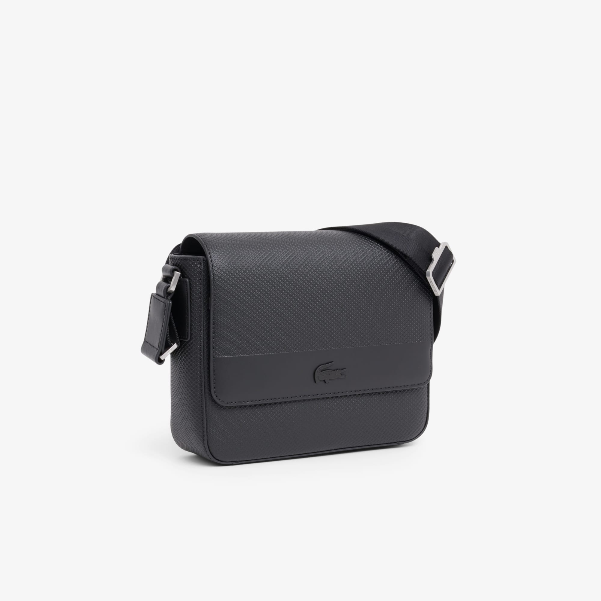 Chantaco Leather Messenger Bag - Bags - New In 2026 | Lacoste Chantaco Leather Messenger Bag - Bags - New In 2026 | Lacoste