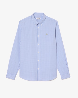 Men's Regular Fit Checked Cotton Shirt