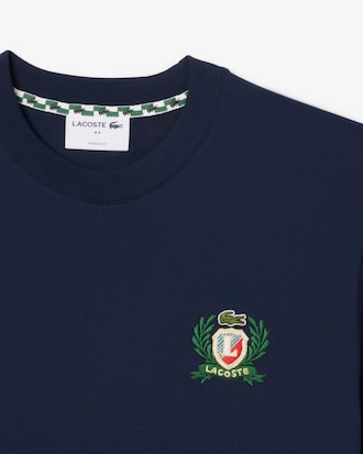 Men's Made In France Embroidered Badge T-Shirt