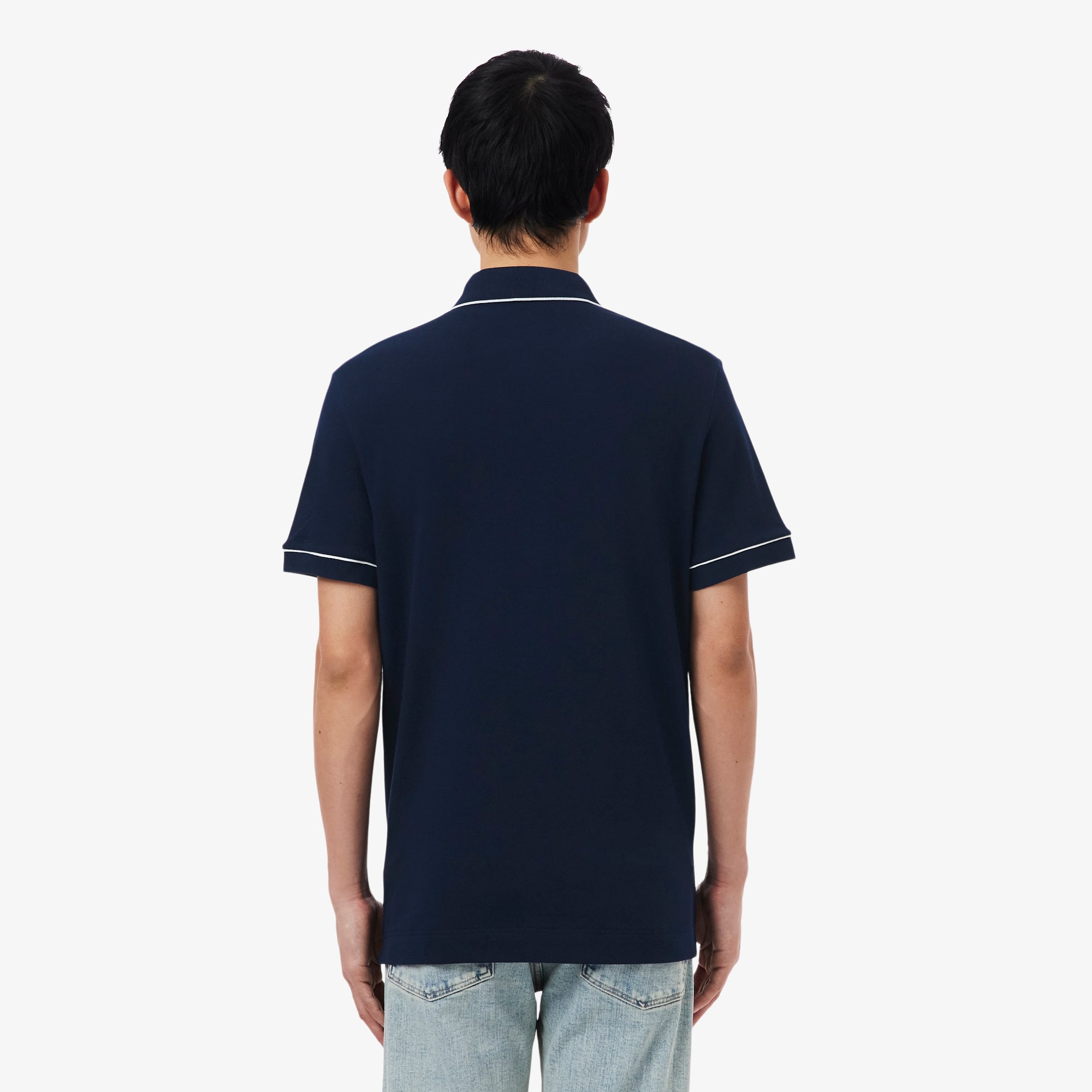 Men's Regular Fit Paris Stretch Piqué Polo - Polo Shirts - New In