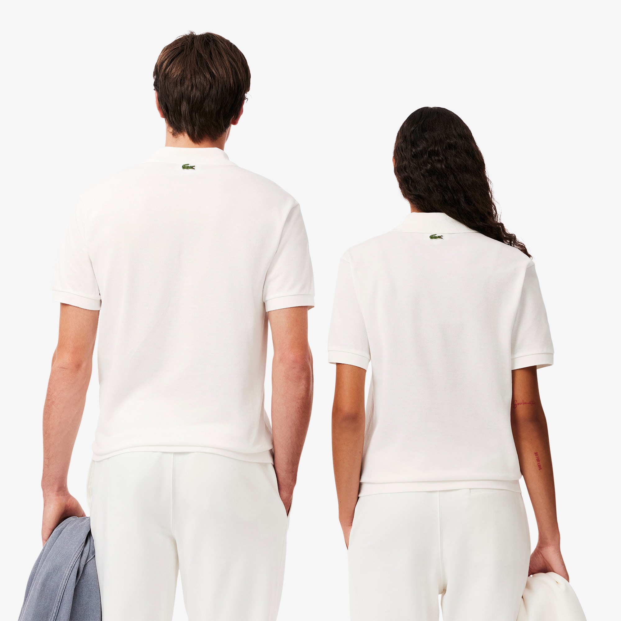 Unisex Classic Fit Signature Print L.12.12 Polo - Polo Shirts