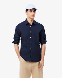 Slim Fit Stretch Poplin Shirt
