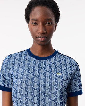 Women's Slim Fit Monogram T-Shirt