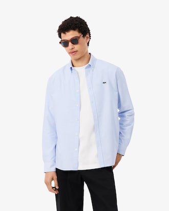 Regular Fit Striped Oxford Shirt