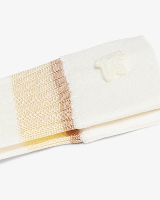 Runway Transparent Ribbed Socks