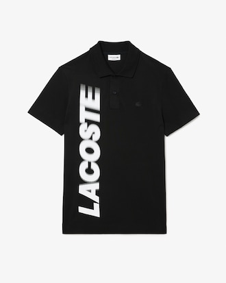 Men's Regular Fit Lacoste Movement Printed Polo