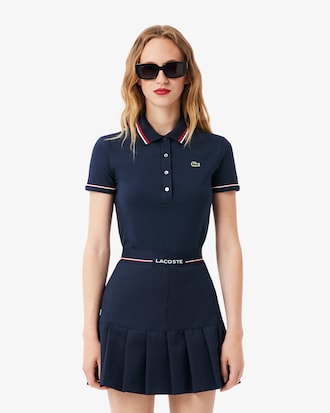 Women's L.12.D Slim Fit Trim Detail Polo