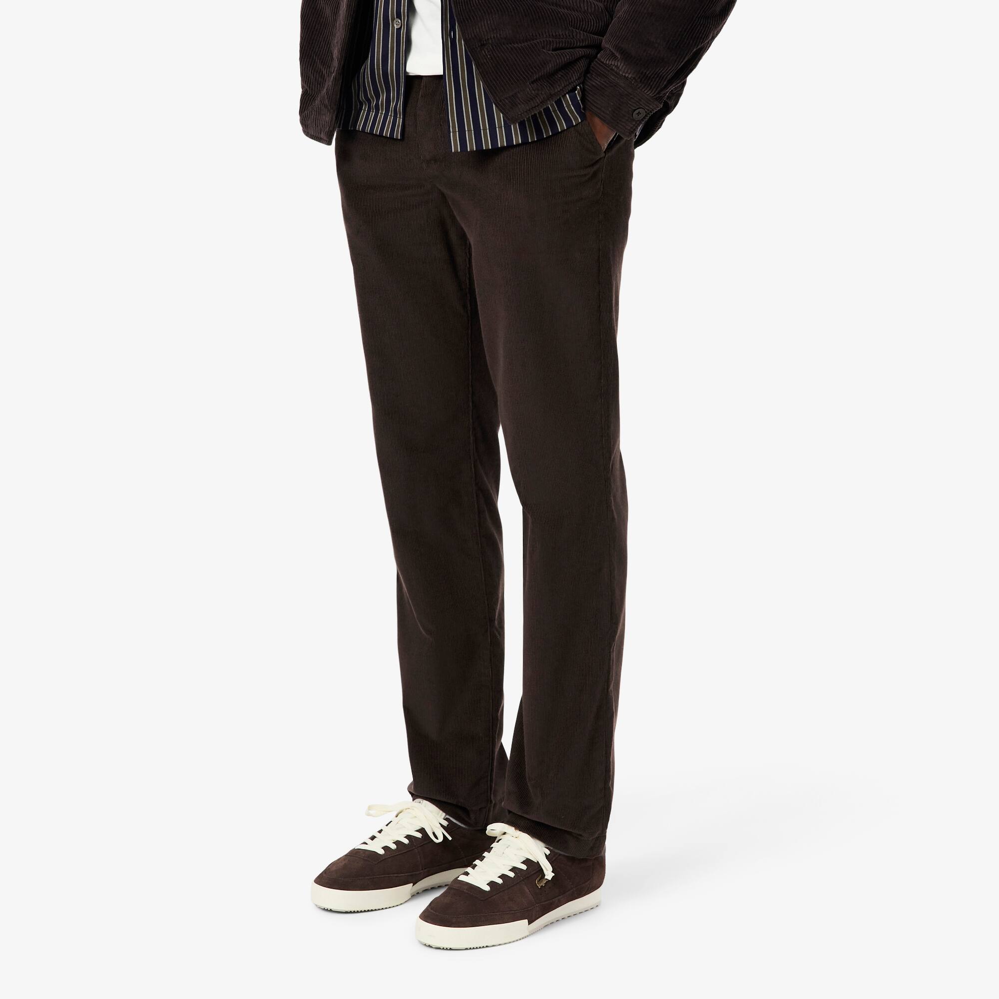 Men's Regular Fit Corduroy Chino Pants - Pants & Sweatpants - New