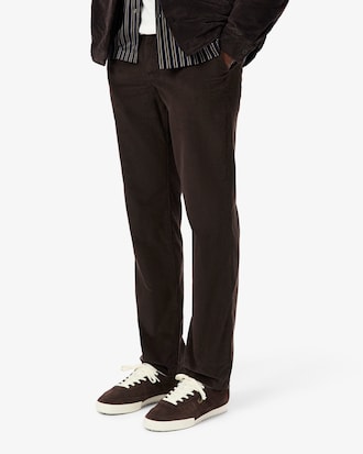 Men's Regular Fit Corduroy Chino Pants