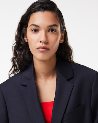 Women's Oversized Wool Blazer
