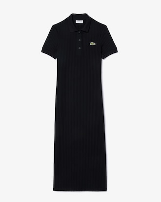 Women's Long Slim Fit Polo Dress 