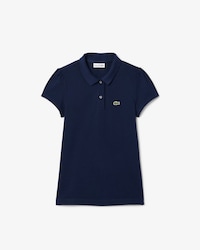Polo Mini De Petit Piqu&eacute; Con Cuello Ondulado Para Ni&ntilde;os