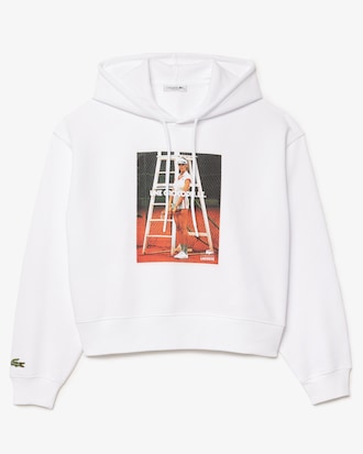 Sudadera con gorro y estampado extragrande