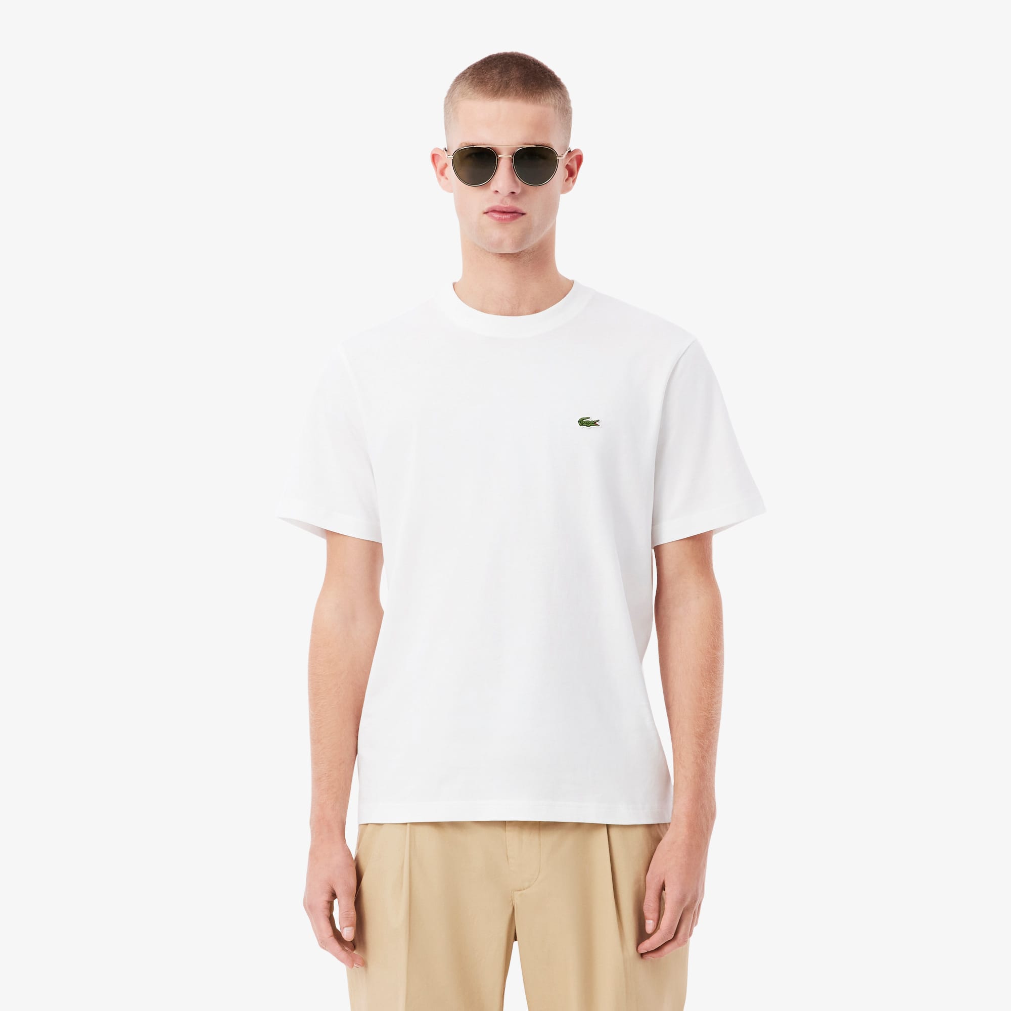Men's Cotton T-Shirt - T-shirts - New In 2026 | Lacoste