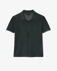 Runway Slim Fit Satin Piqu&eacute; Polo Shirt
