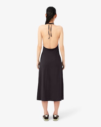 Backless Strappy Maxi Dress