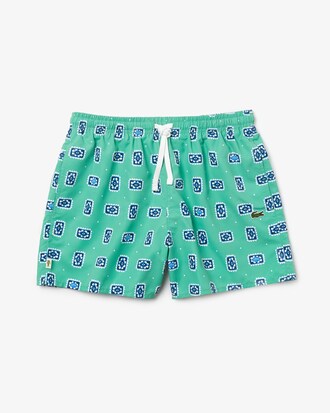 Traje de ba&ntilde;o para hombre Lacoste L!VE ligero estampado