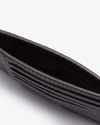 Soft Matte Grained Leather Card Holder