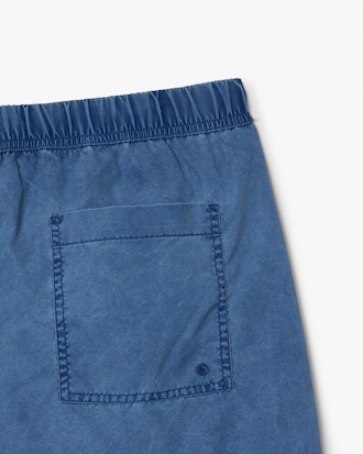 Men's Washed Effect Swim Trunks