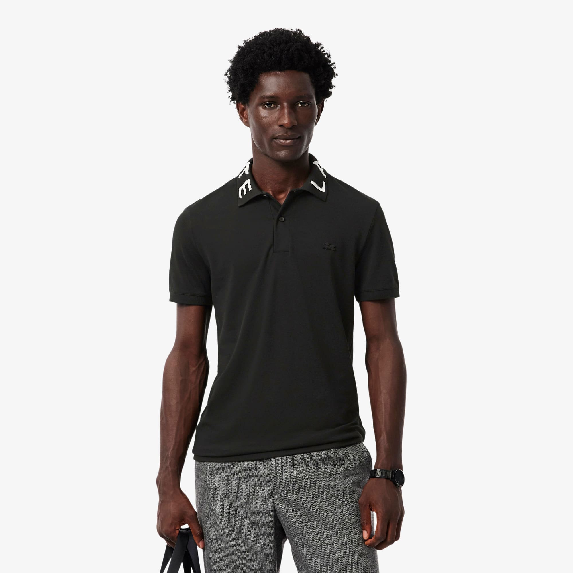 Men's Slim Fit Branded Polo - Polo Shirts - New In 2026 | Lacoste