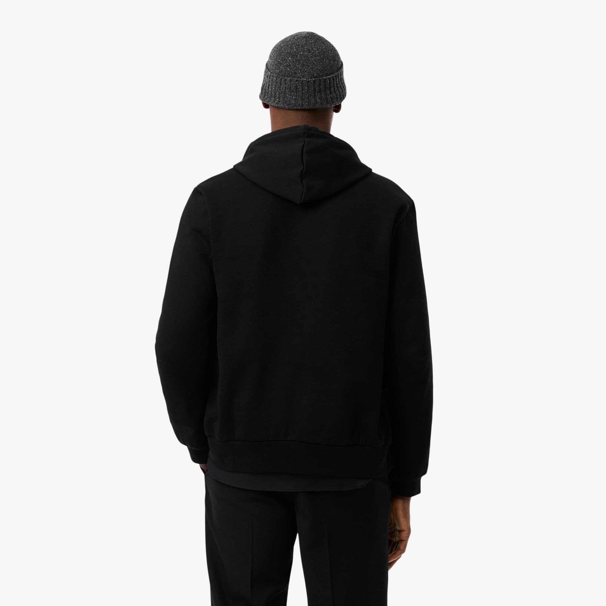 【U LAN】Toto Fleece String Two-Way Hooded Zip-Up Kids' Fleece Zip-Up Hoodie - Teens Sweaters & Sweatshirts