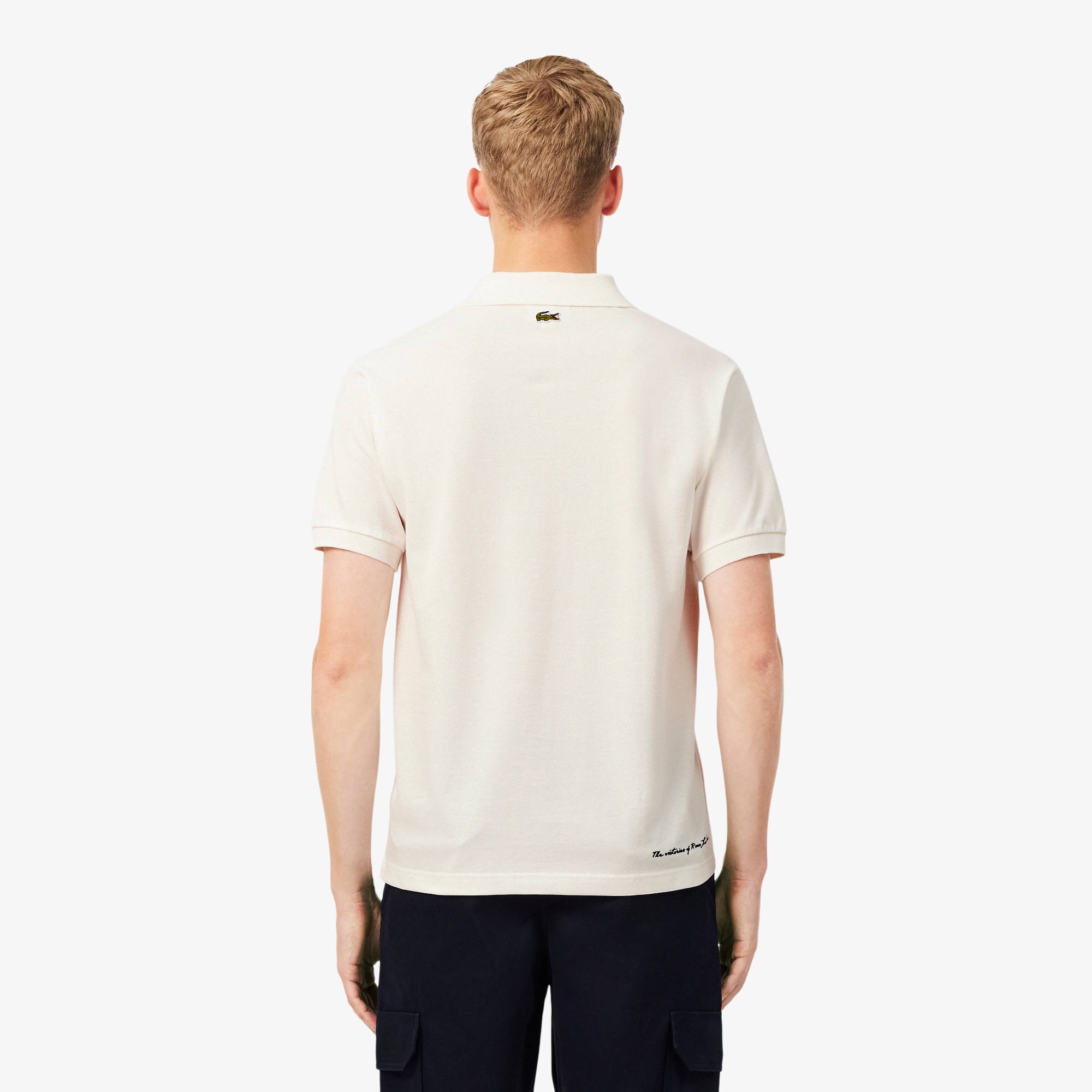 Classic Fit Printed Petit Piqué Polo Shirt