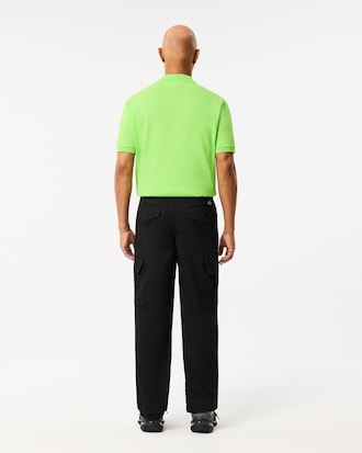 Men's Straight Fit Cotton Cargo Pants